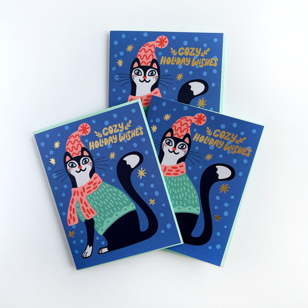 Merry Everything Ornaments Christmas Holiday Card