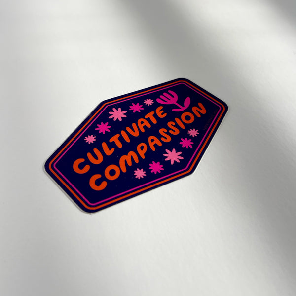Cultivate Compassion Sticker