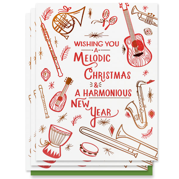Harmonious Christmas Card