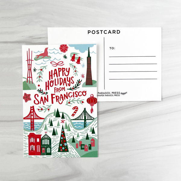 San Francisco Postcard Set