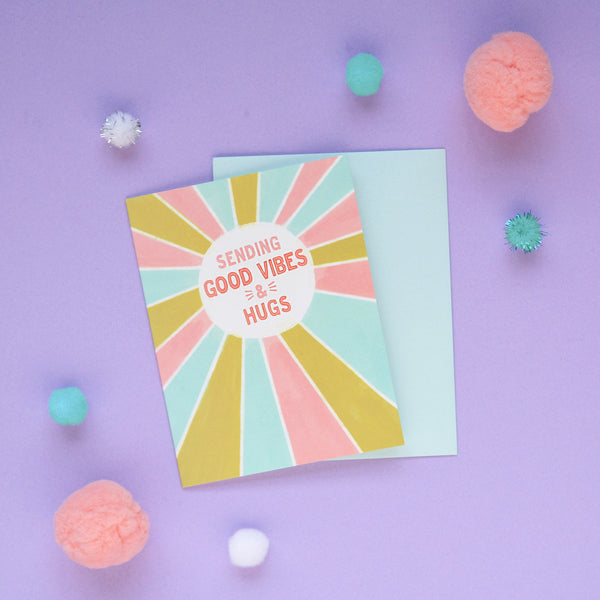Sending Good Vibes Card