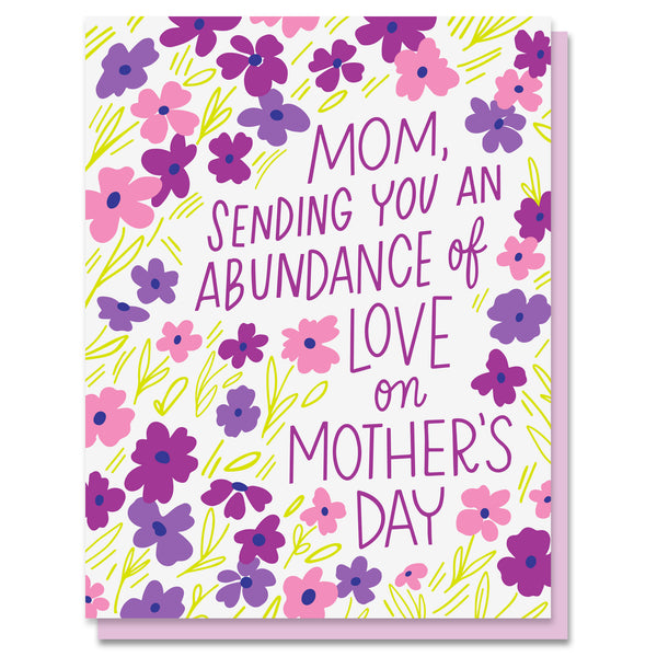 Abundance of Flowers Mother's Day Card