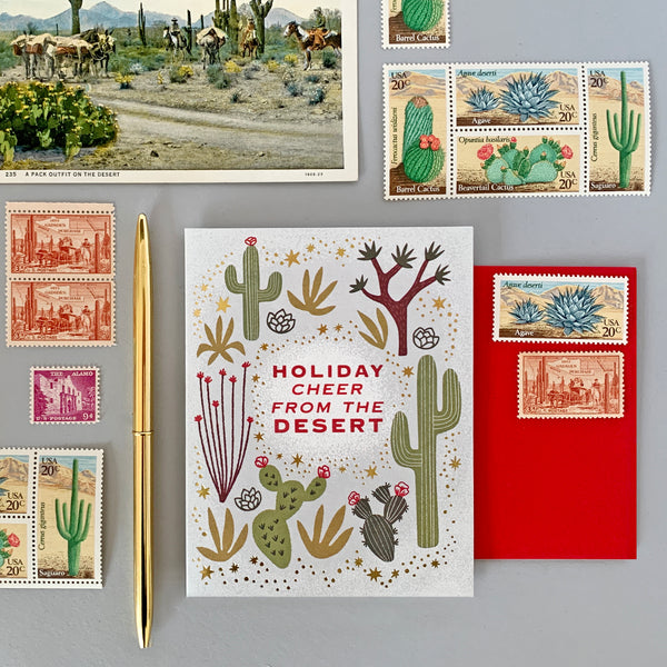 Holiday Cheer from the Desert Card
