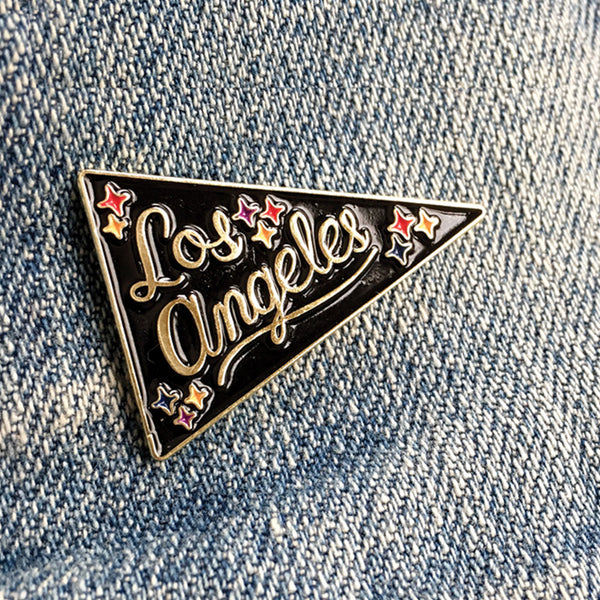 Los Angeles Pennant Lapel Pin