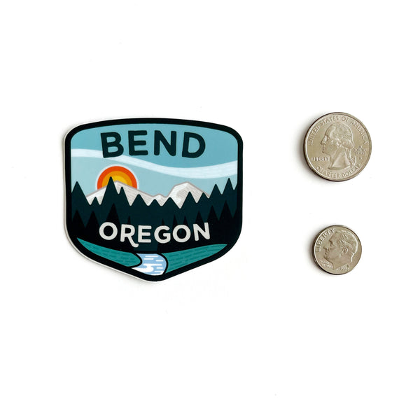 Bend Oregon Sticker
