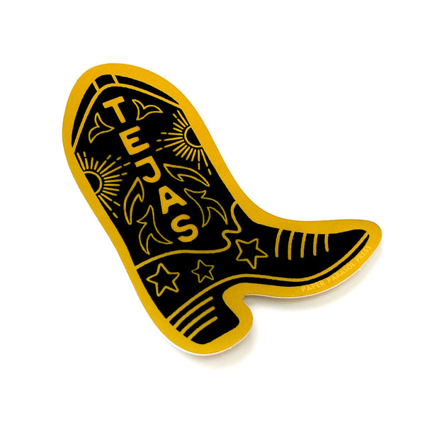 Tejas Boot Sticker
