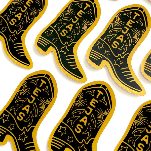 Tejas Boot Sticker