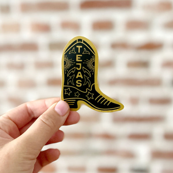 Tejas Boot Sticker