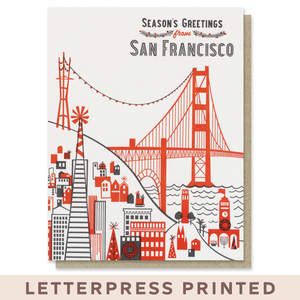 Season's Greetings from San Francisco Card