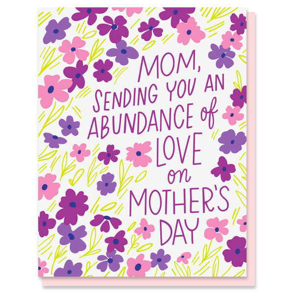 Abundance of Flowers Mother's Day Card