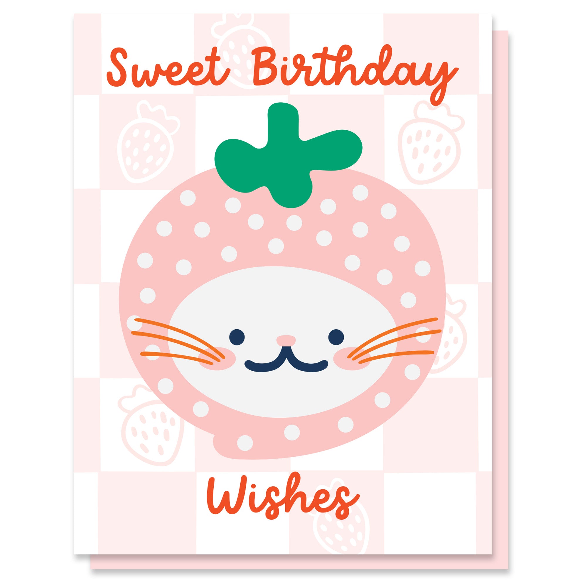 Strawberry Cay Birthday Wishes Card