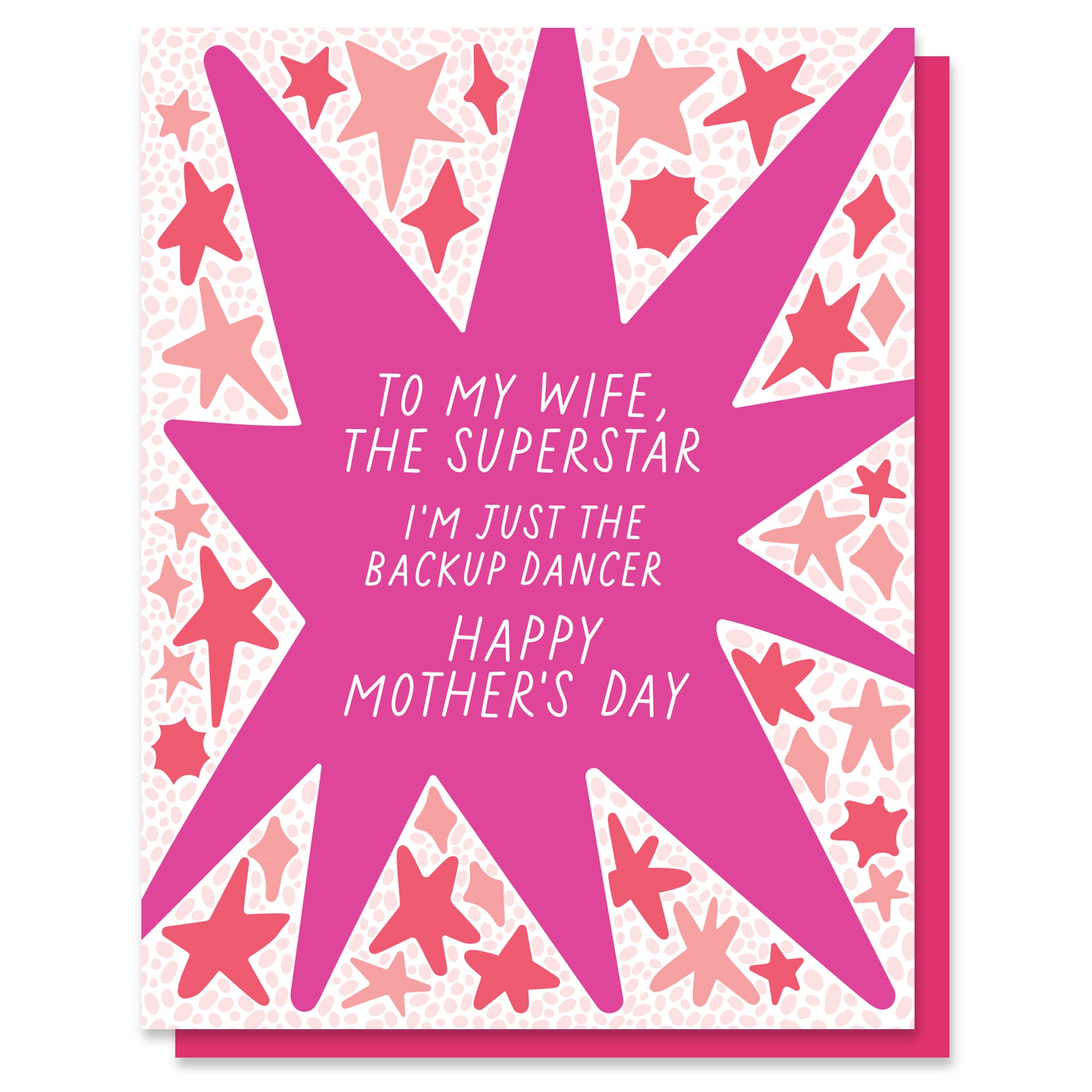 Superstar Wife Mother's Day Card