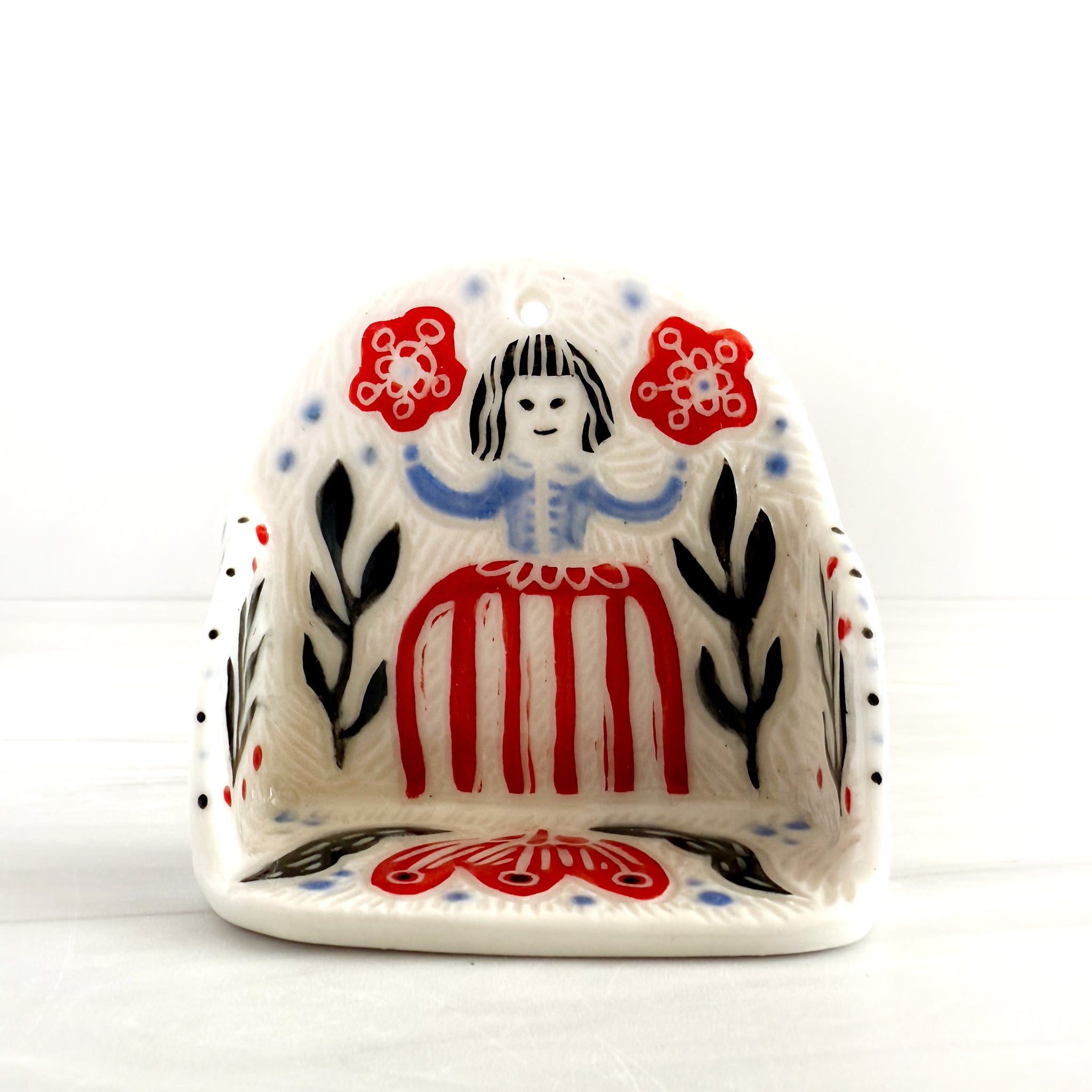 Forest Flower Girl Little Shrine