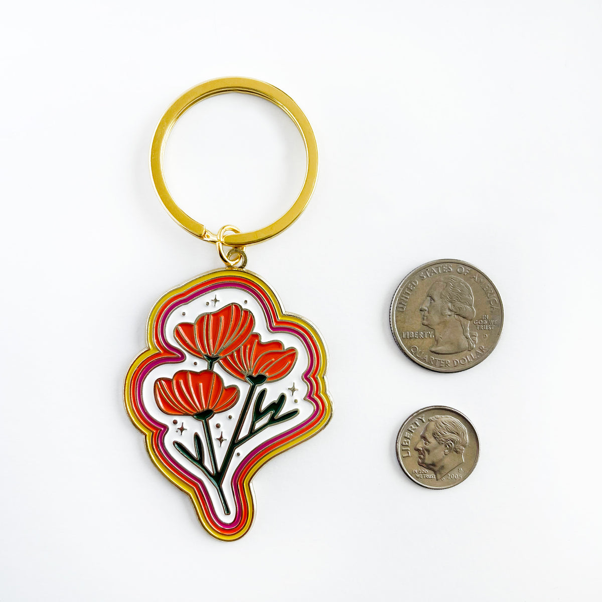 Poppy Magic Keychain – Paper Parasol Press