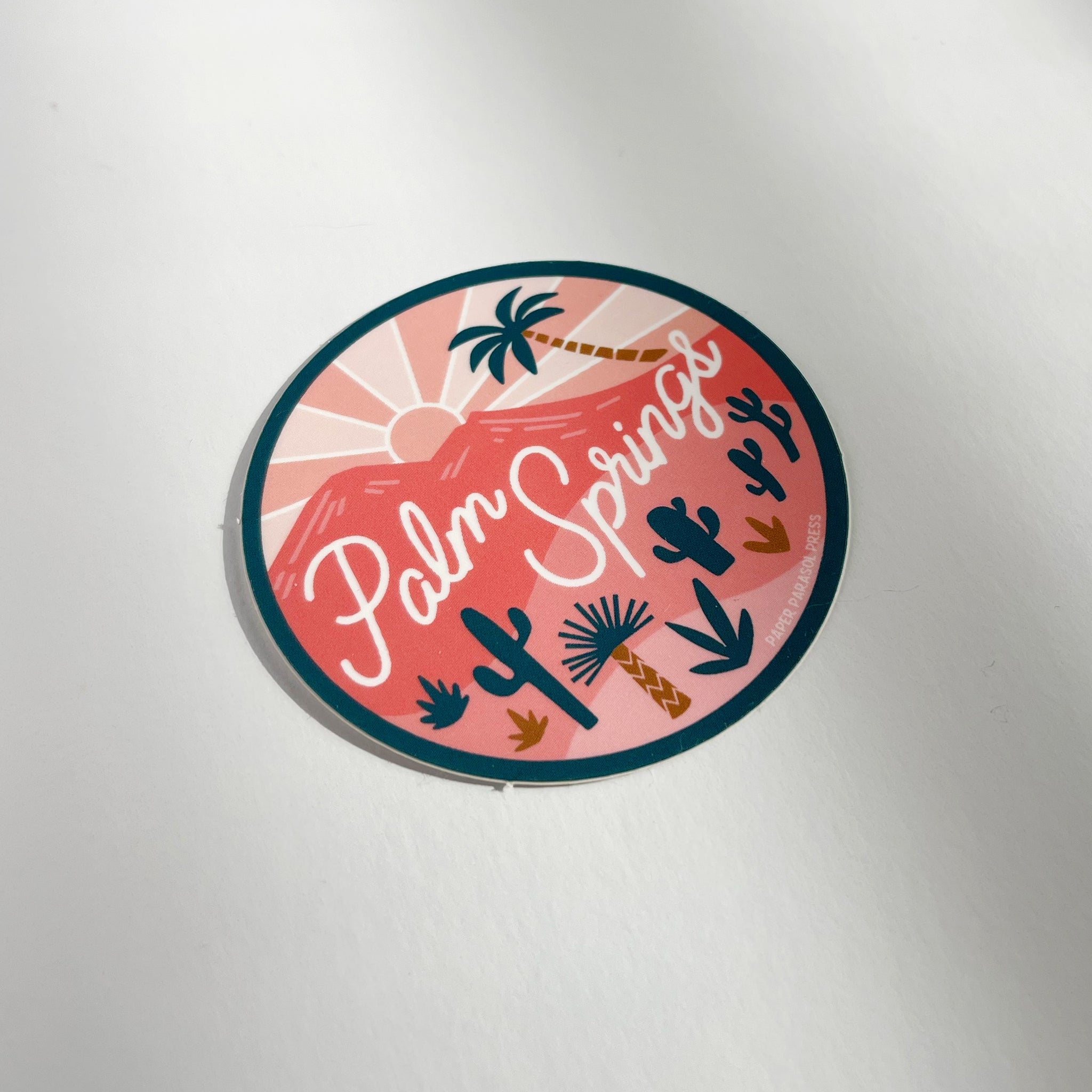 Palm Springs Sticker Medium Size