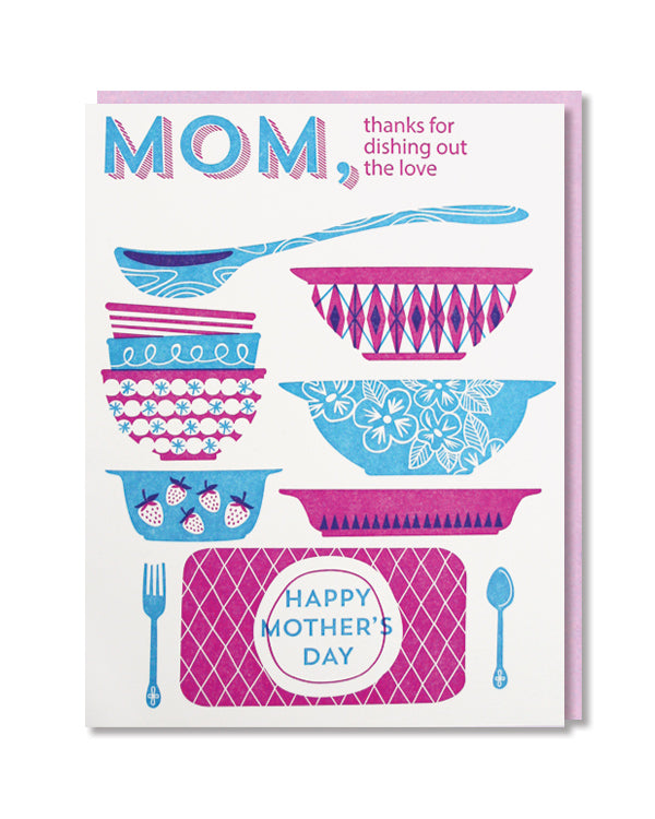 Dishing Out the Love Mother's Day Card