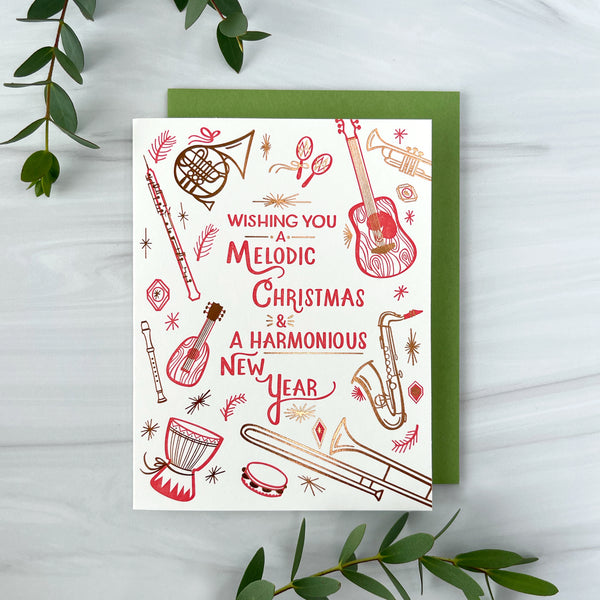 Harmonious Christmas Card