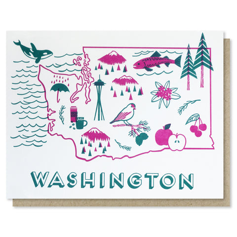 Washington State Love Card