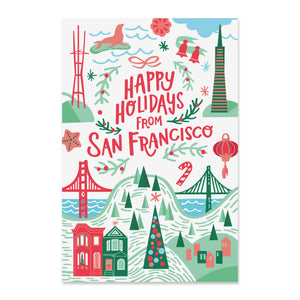 San Francisco Postcard Set