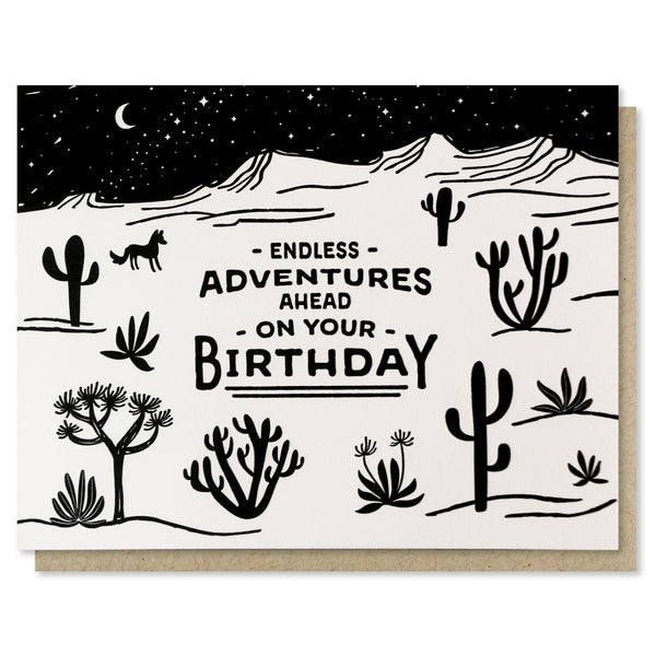 Endless Birthday Adventure Card