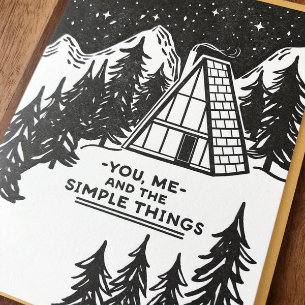 Simple Things Card