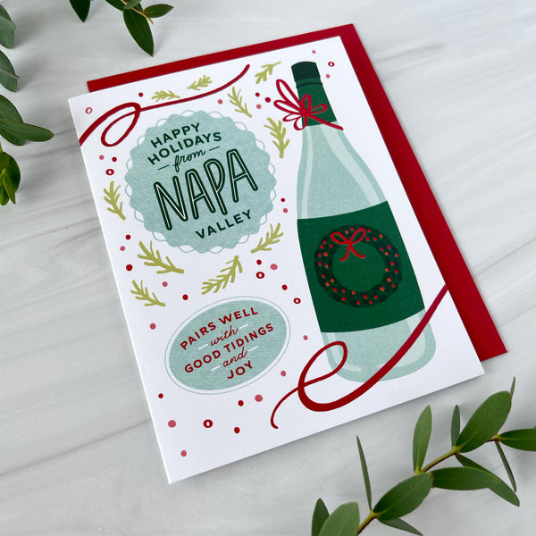 Happy Holidays from Napa Card