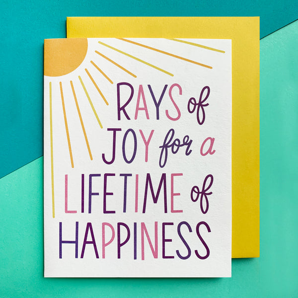 Rays of Joy Card