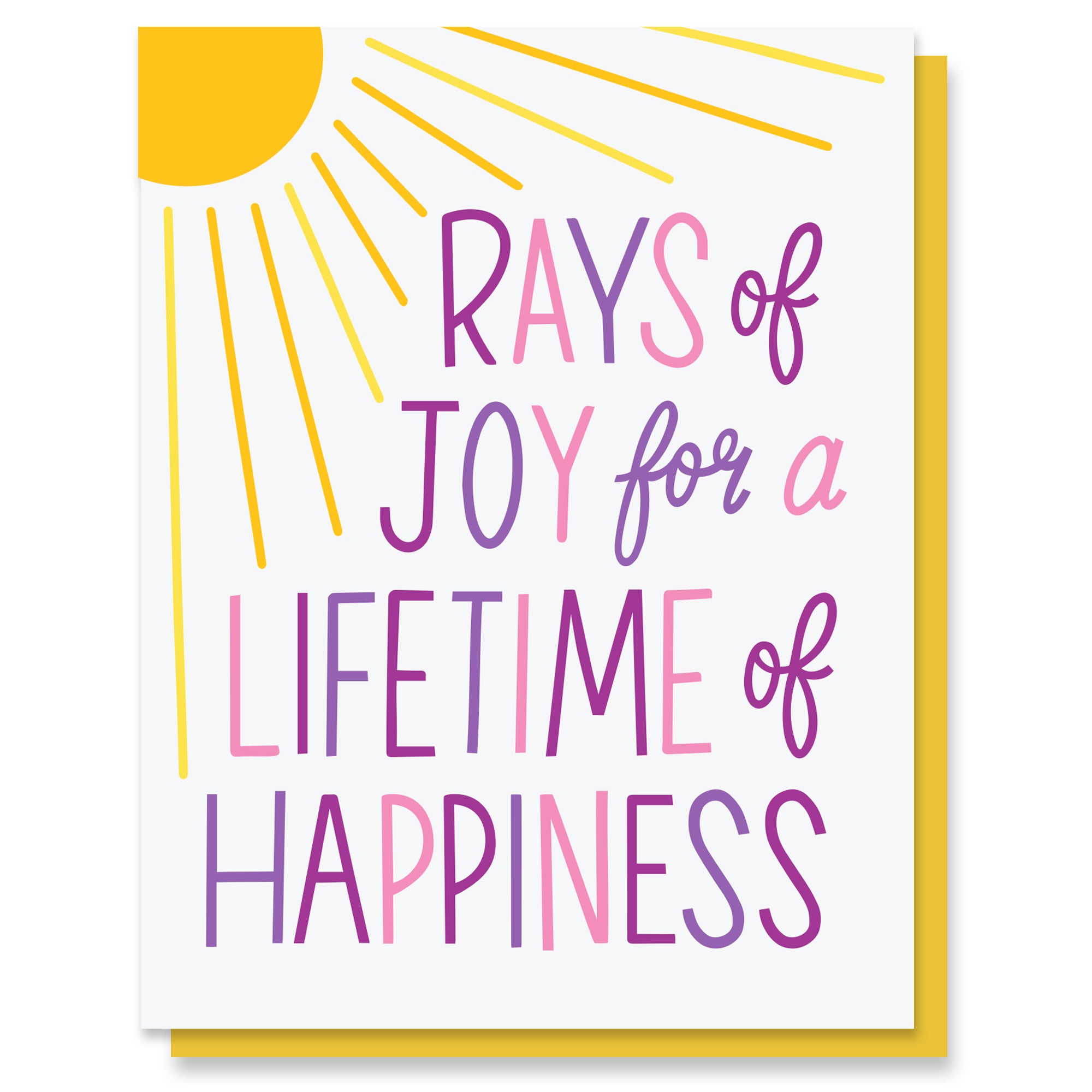 Rays of Joy Card