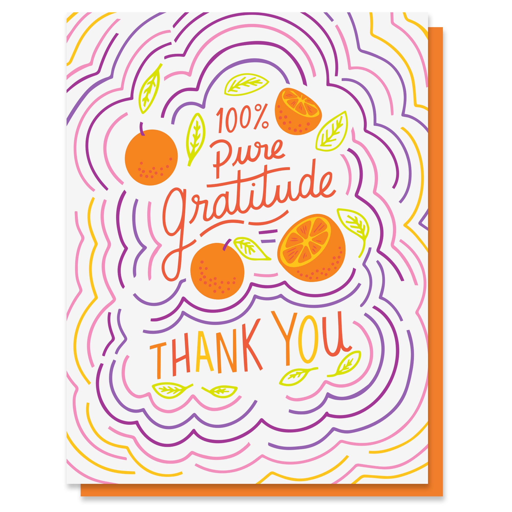 Pure Gratitude Thank You Card