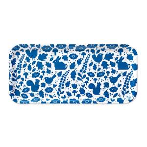 Wildwood in Blue Long Tray