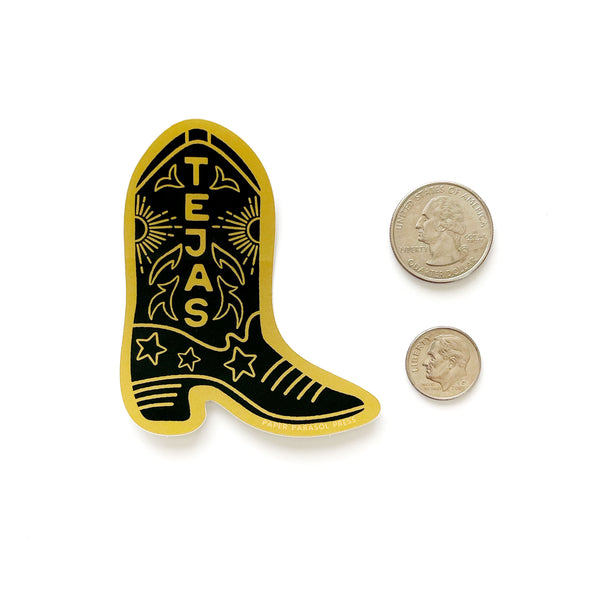 Tejas Boot Sticker